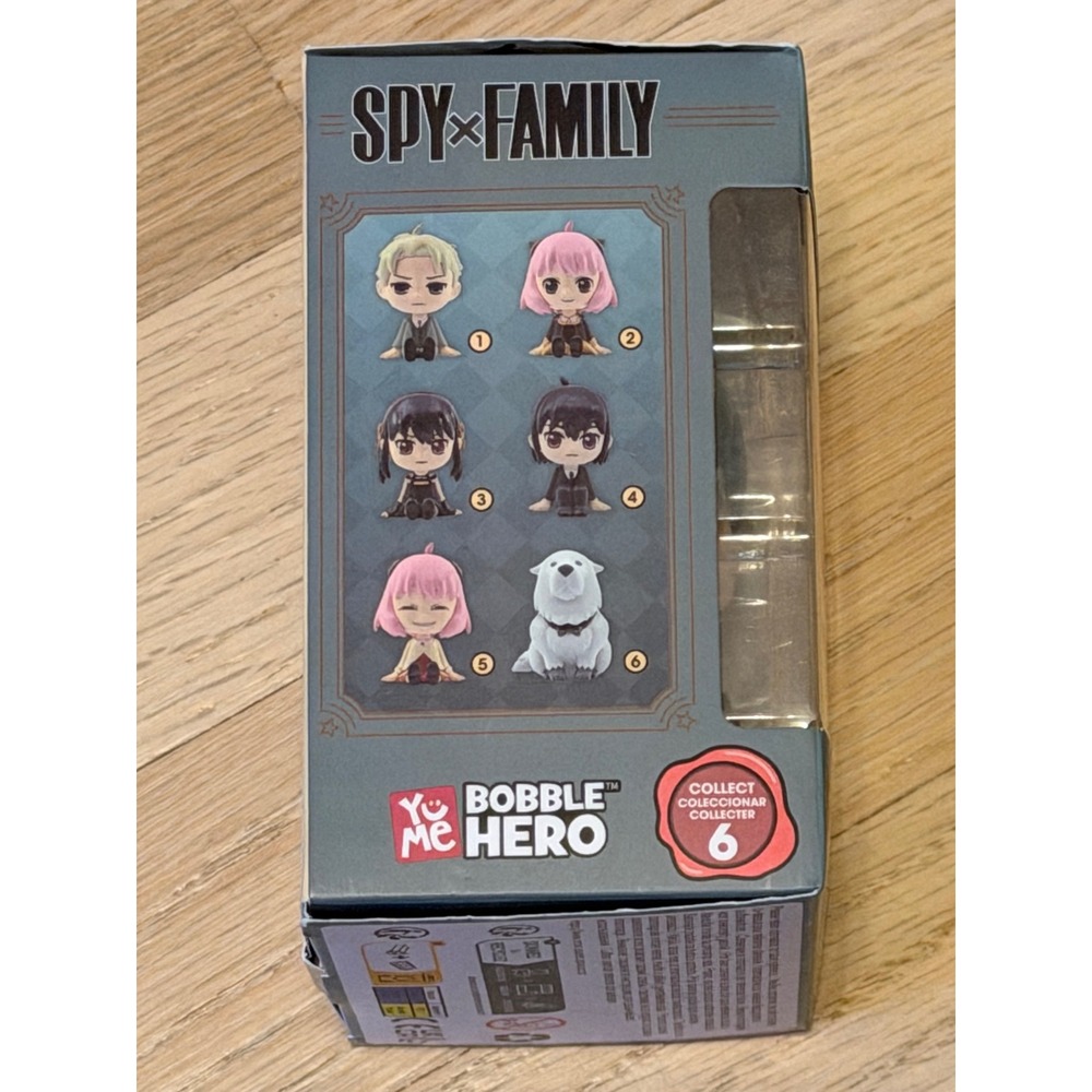Spy x Family Yuri Briar YuMe Bobble Hero Mini Figure Bobblehead 11694 New - Picture 3 of 6